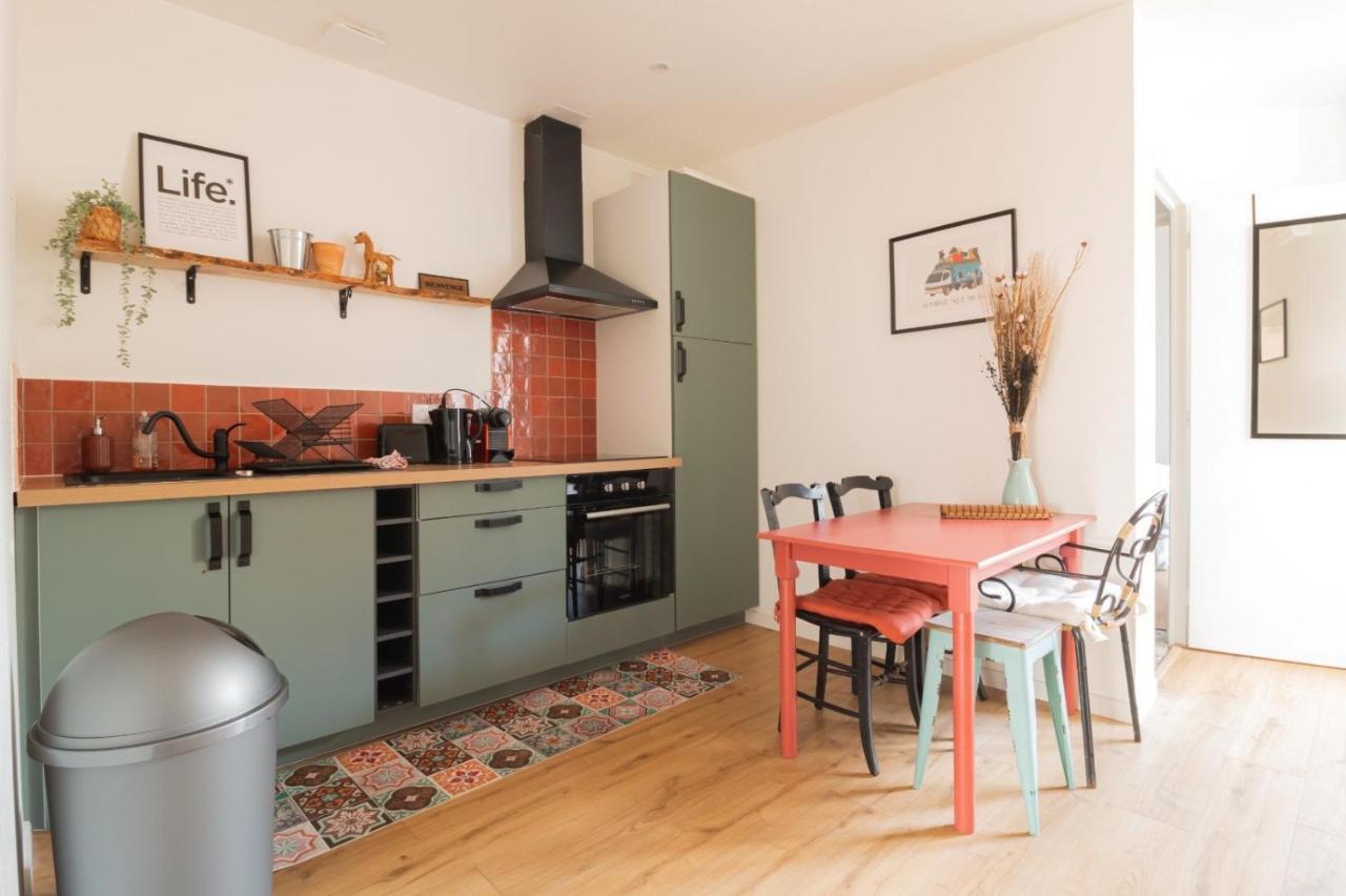 Chill And Work / Gare Tgv / Beau T2 Renove Apartment Rennes Exterior photo